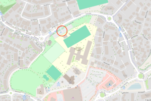Car Boot Map showing the location of the car park
